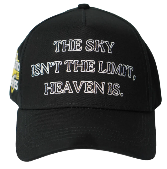 Gorra Rude Awakenings Sky Isn't The Limit Black + LABUBU + VANCLEEF