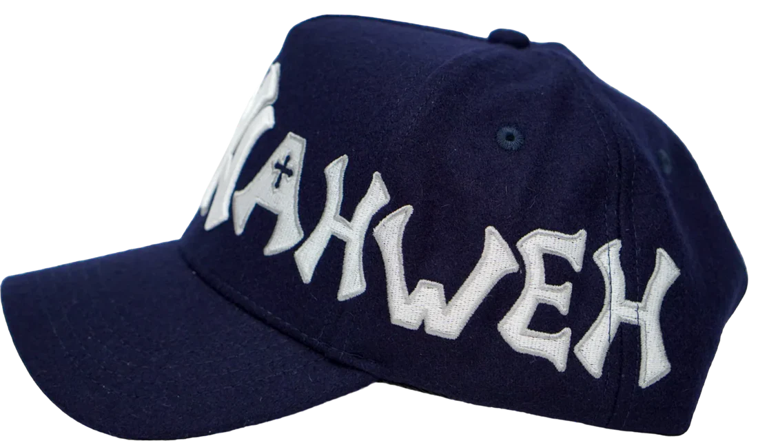 Gorra Rude Awakenings YAHWEH Navy + LABUBU + VANCLEEF